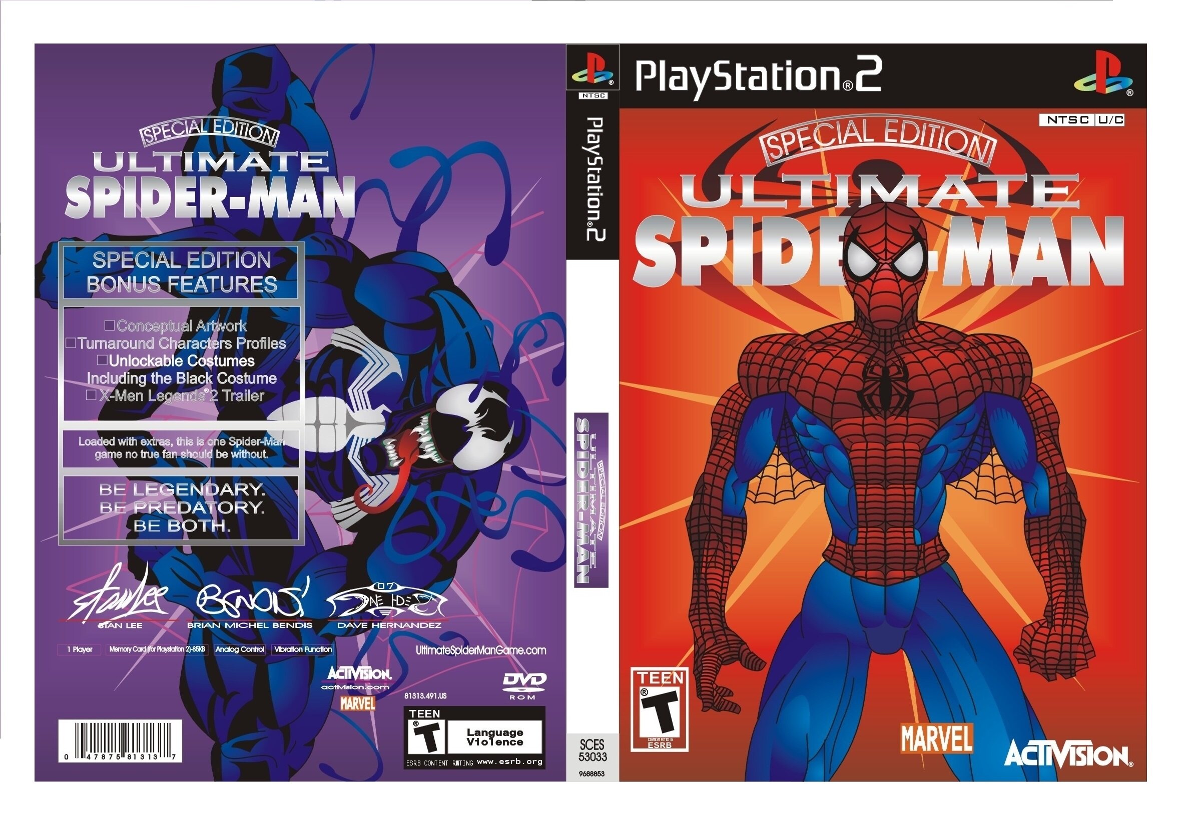 Ultimate Spiderman Playstation 2 