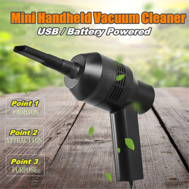 Mini Vacuum Cleaner Portable USB Computer Keyboard Brush Dust Handheld Clean s # USB