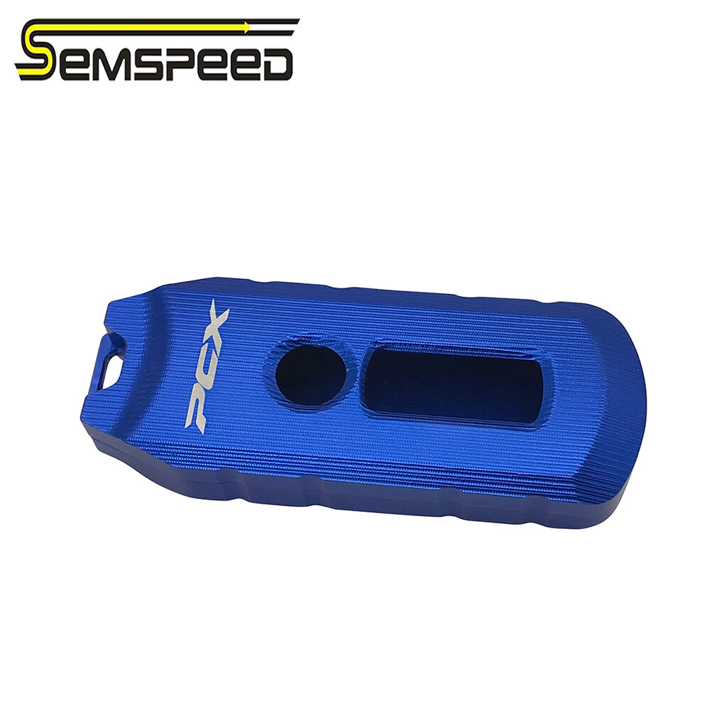 SEMSPEED For Honda PCX150 PCX125 PCX 150 125 2018-2020 Motorcycle 3D Remote Control Keychain Cover Case