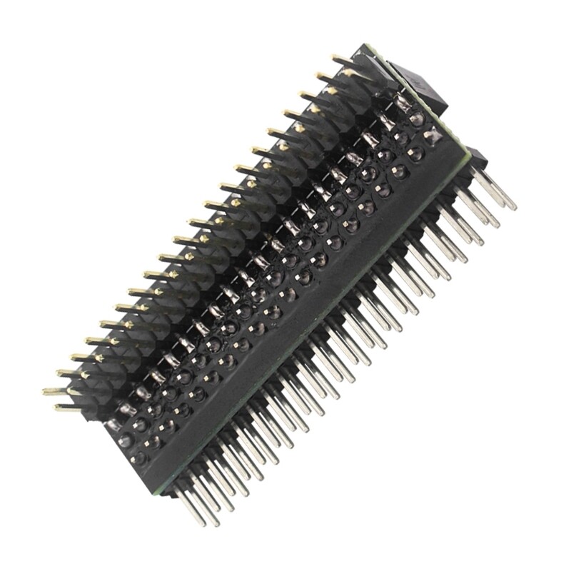 【New Arrival】 GPIO Connector Pin Headers 40-pin GPIO 1 to 2 Expansion Board for Raspberry Pi