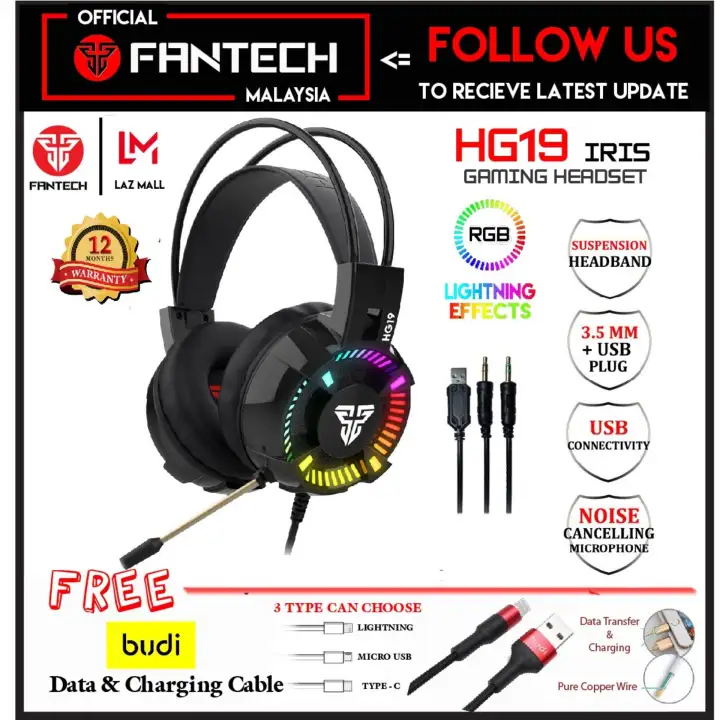 fantech hg19 iris rgb gaming headset