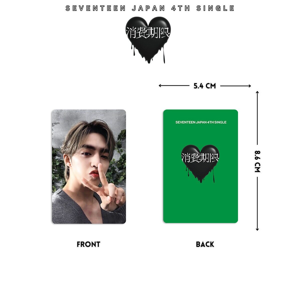 SEVENTEEN Shohikigen Album Photocard Carat Limited Ver. Japan