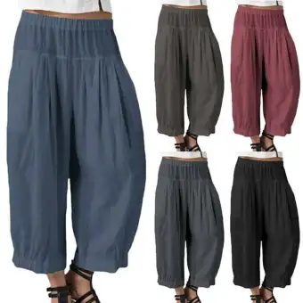 plus size summer trousers