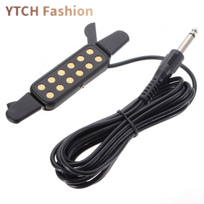 Guitar Pickup Sound Pickup for Acoustic Guitar Transducer Microphone Wire Amplifier Speaker Guitar Parts