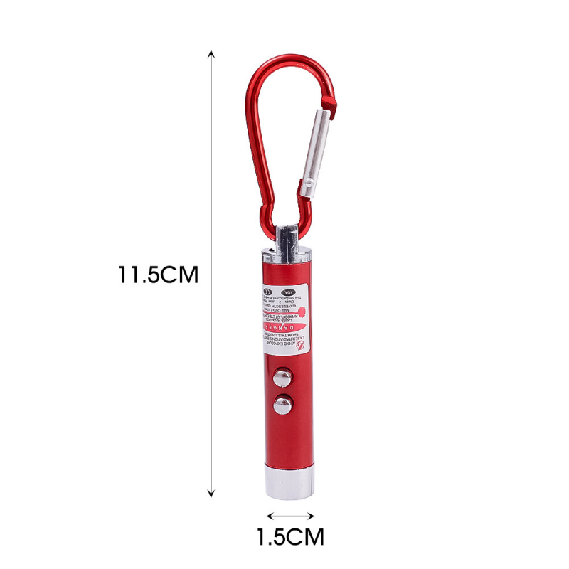 Multi-function Led Keychain Flashlight 3-In-1 Mini Ultraviolet Torch Lamp Portable Emergency Tactical Flashlight