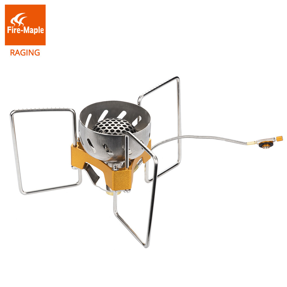 Fire Maple Outdoor Camping Folding Wind Resistant Remote Stove Split Furnace Light Weight GasBurner Equipment FWS-02 Gift Quà gift gift