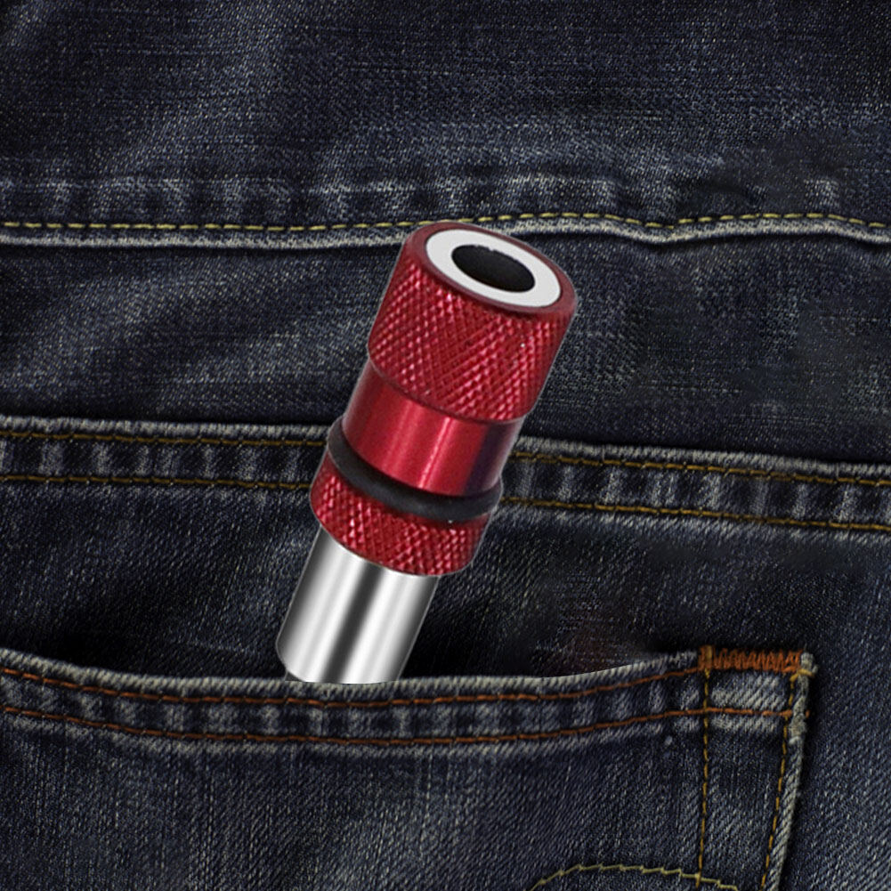 【ANENG】1/4inch Hex Shank Drill Bit Holder Magnetic Extension Quick Release Extension Drill Quick Chuck Adapter 6.35mm Dismountable for Screwdriver