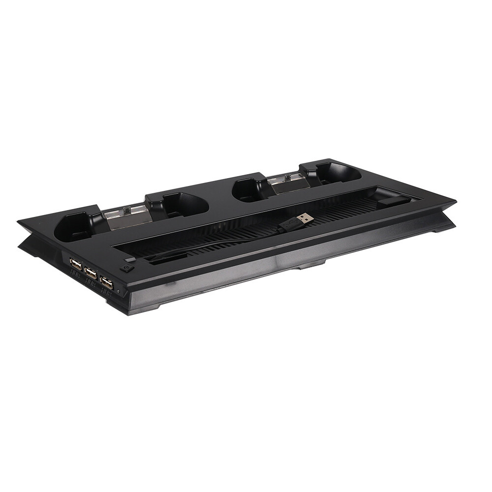 Đế Đứng Mỏng Cho PS4 Có Quạt Làm Mát Đế Sạc Bộ Điều Khiển Đế Sạc Cho Play Station 4 Slim Phụ Kiện Trò Chơi