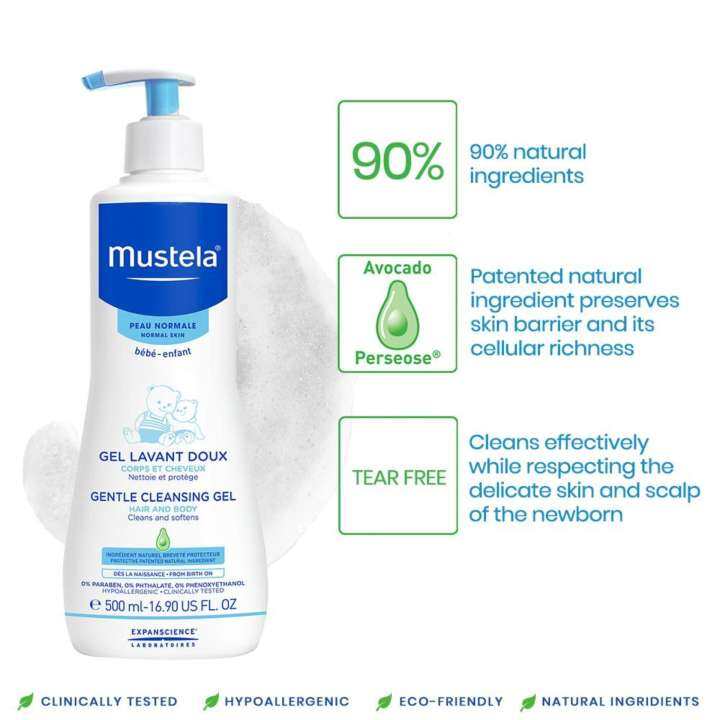 mustela head to toe wash