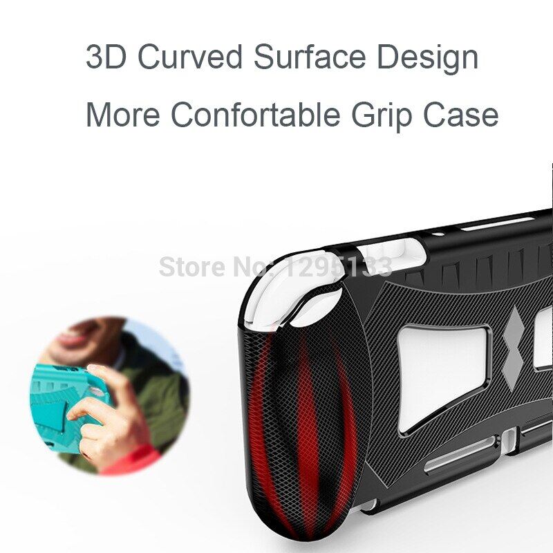 New for Nintendo Switch Lite Soft Protection TPU Shell Case Cover for NS Lite Grip Holder Case