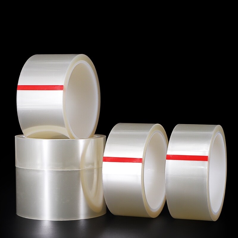 {Trust Family Life Store} 180 ℃ High Temperature Resistant Transparent Adhesive Tape Electroplated Baking Varnish PCB Silicon PET