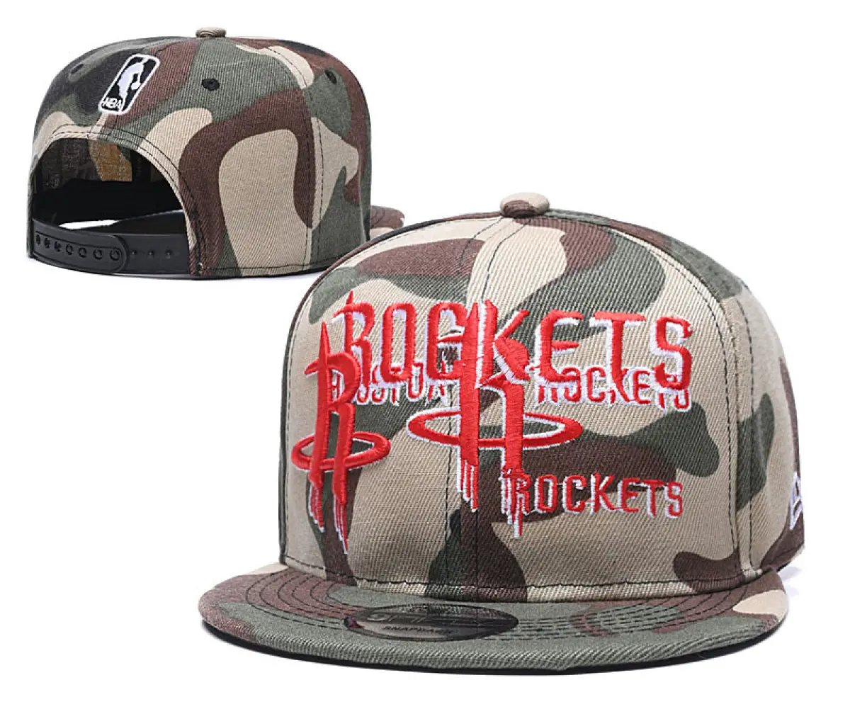 houston rockets camo hat