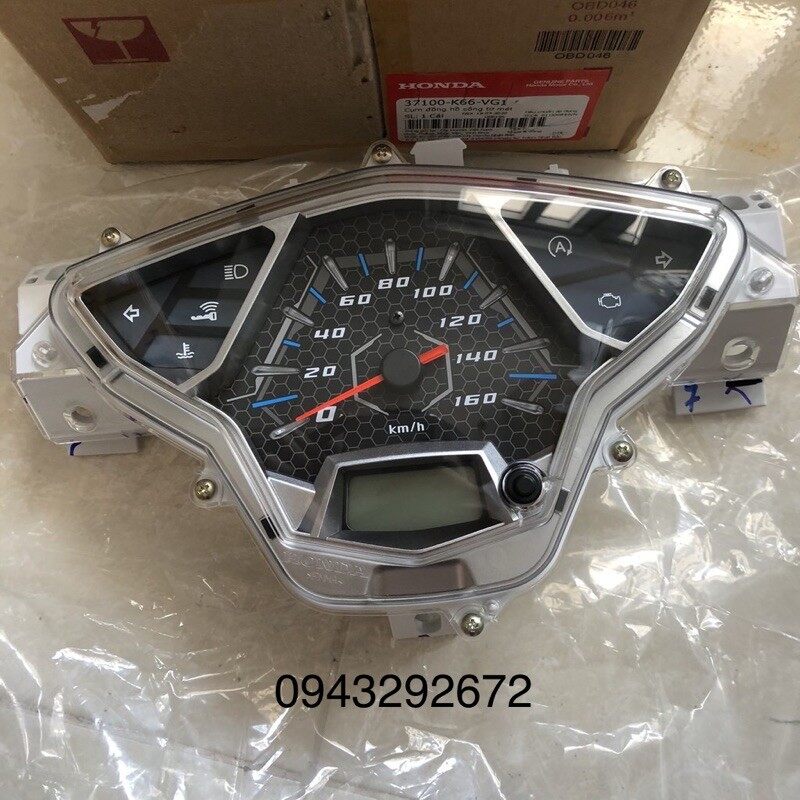 Đồng hồ air blade 125 khóa smc honda