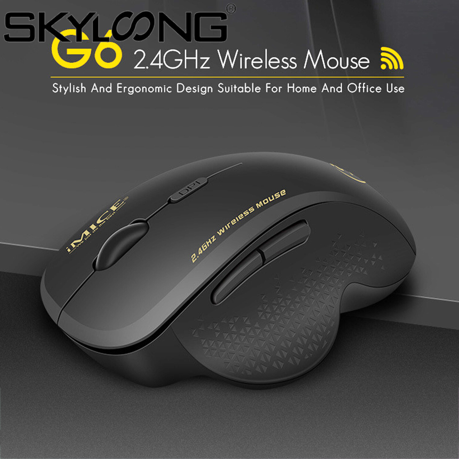 Skyloong IMICE G6 Mouse 2.4GHz Fashionable ABS Wireless Connection Gaming Mouse for Computer