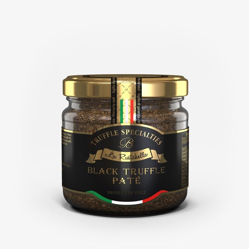 (HALAL) Black Truffle Sauce/Pate La Rustichella Italy 90gm, 500gm