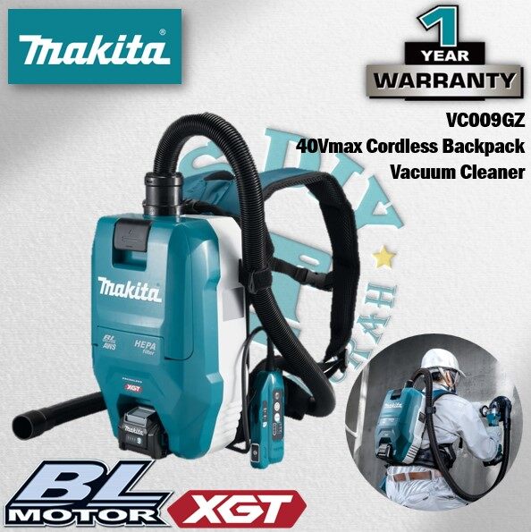 MAKITA VC009GZ 40Vmax Cordless Backpack Vacuum Cleaner Lazada