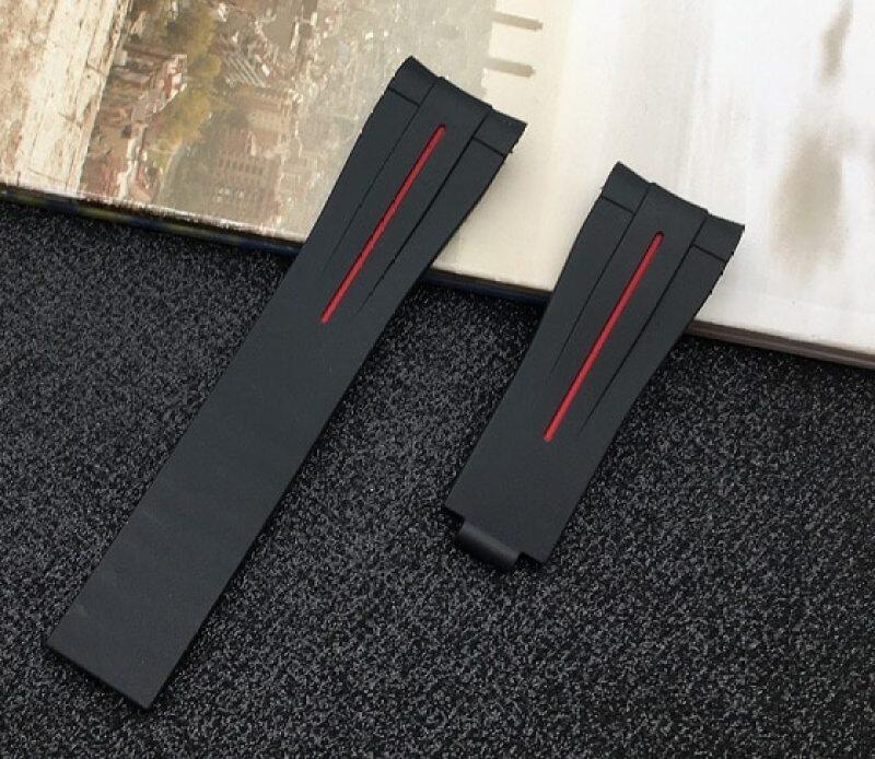 Top quality 20mm Rubber Silicone Watchband Watch band for Role strap for Daytona Submariner DEEPSEA GMT OYSTERFLEX belt tools Malaysia
