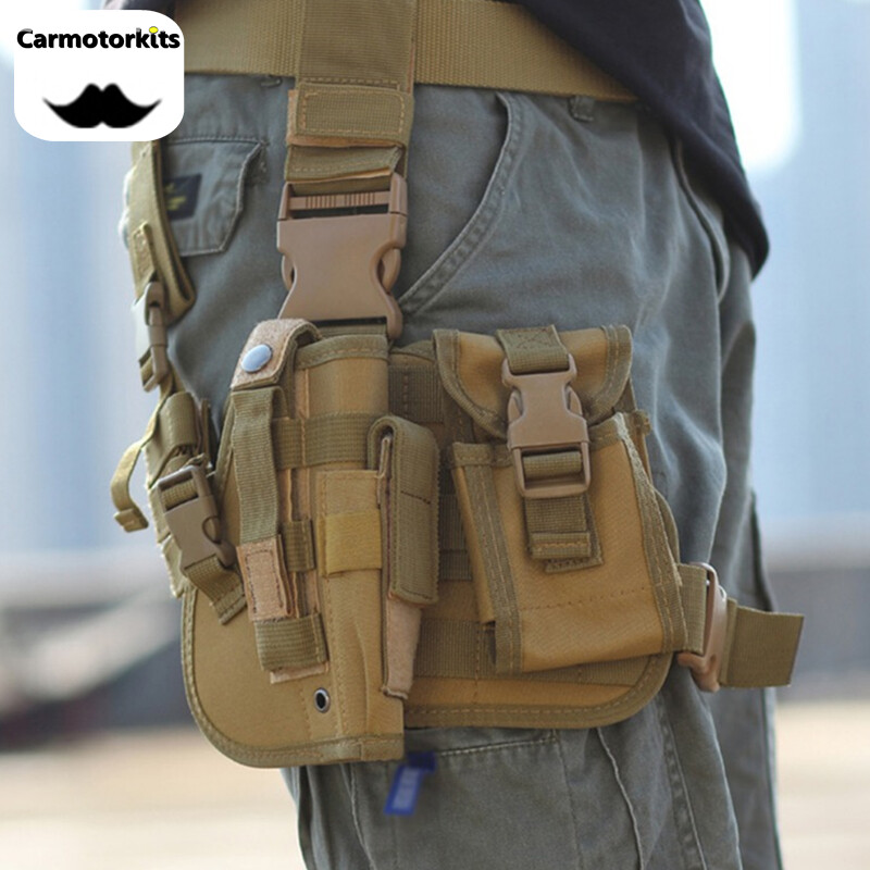 Tactical Belt bag Men Army Vintage Thigh Bag Utility Waist Pack Pouch Adjustable Hiking Male Waist Hip Leg Bag