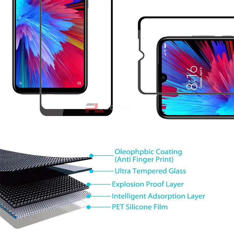 PlusCase for Tecno Spark 7T 2 Pack HD 9H Hard Tempered Glass Screen Protector Full Coverage Clear Protective Film 2 Pieces