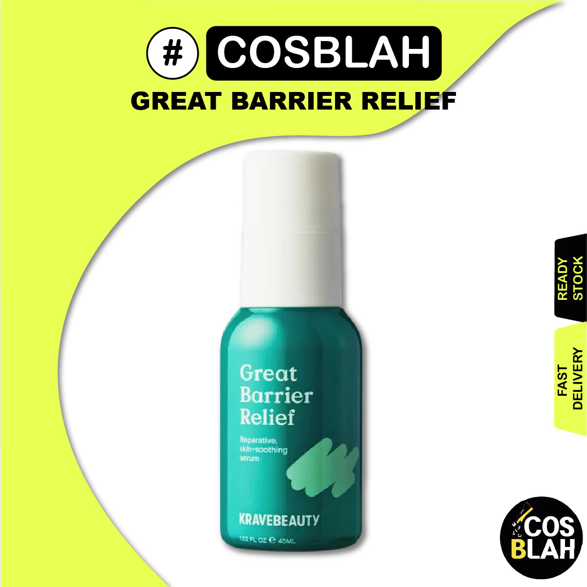 [Krave Beauty] Great Barrier Relief 45ml 1.35 fl. oz. Reset Serum