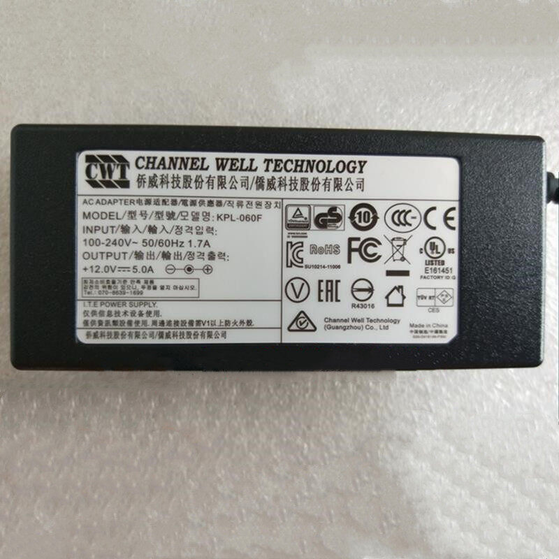 2021-Original ของแท้12V 5A 60W KPL 060F VI KPL 060F อะแดปเตอร์ AC ...