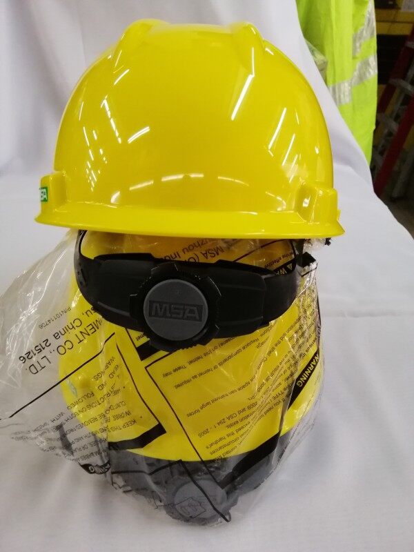 MSA V Gard industrial safety helmet