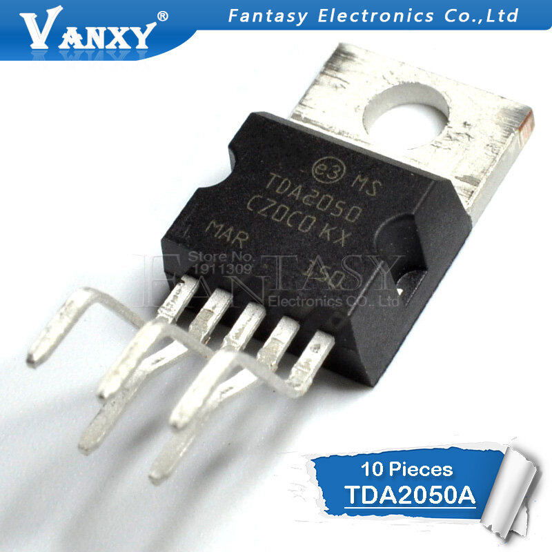 10pcs tda2050a to220-5 tda2050 to220 to-220 new and original ic