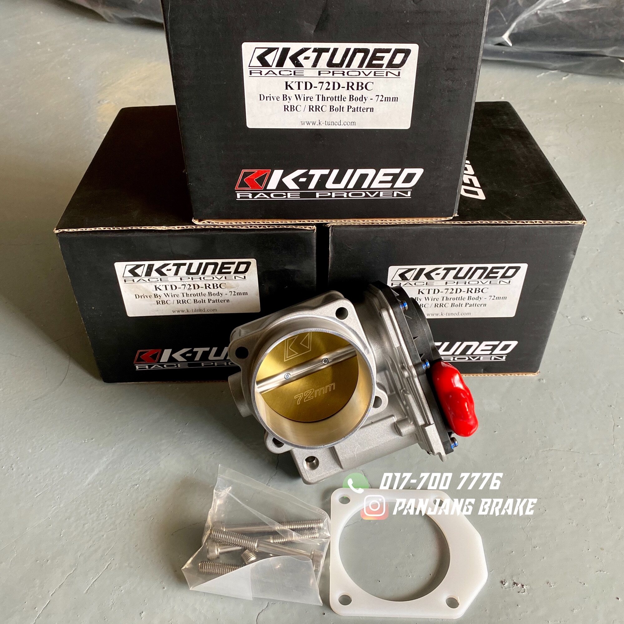 K Tuned 72mm Throttle Body DBW Drive By Wire Civic FD2 FN2 Lazada