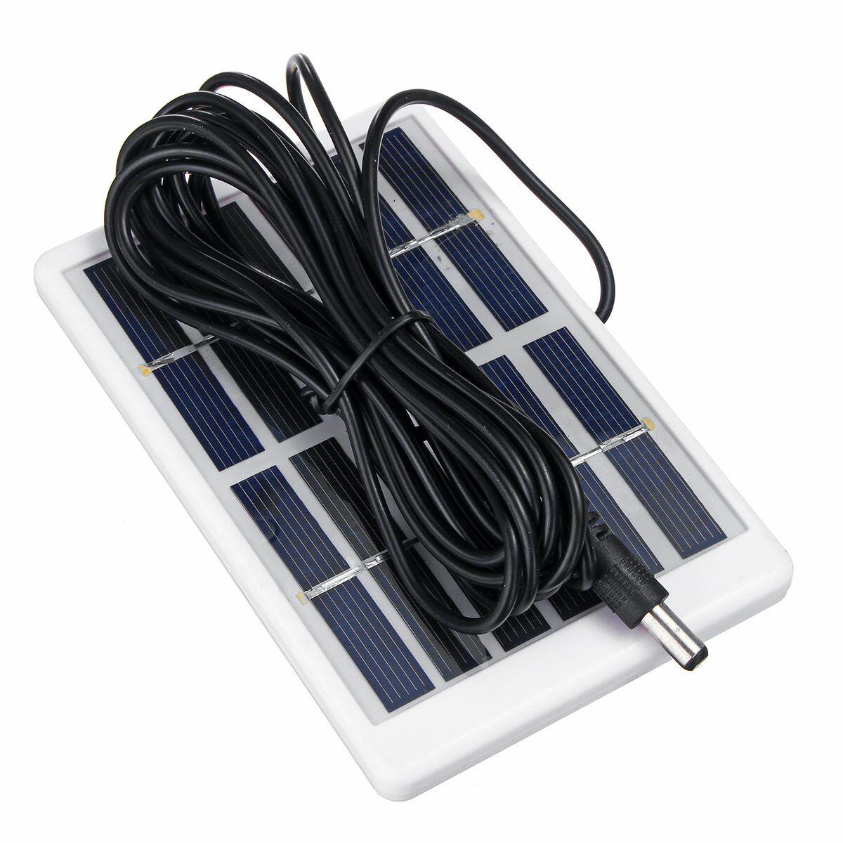 Tấm pin năng lượng mặt trời Polysilicon 5W 6V cáp dài 3M - INTL