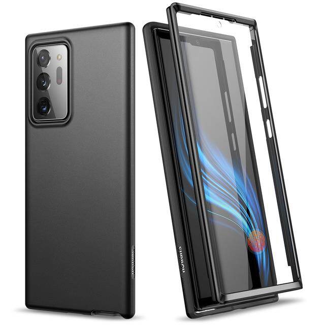 17 360 Full Body Protector Case For Samsung Galaxy Note 20 Ultra Case with Built in Screen Protector case PC panel IML bottom shell