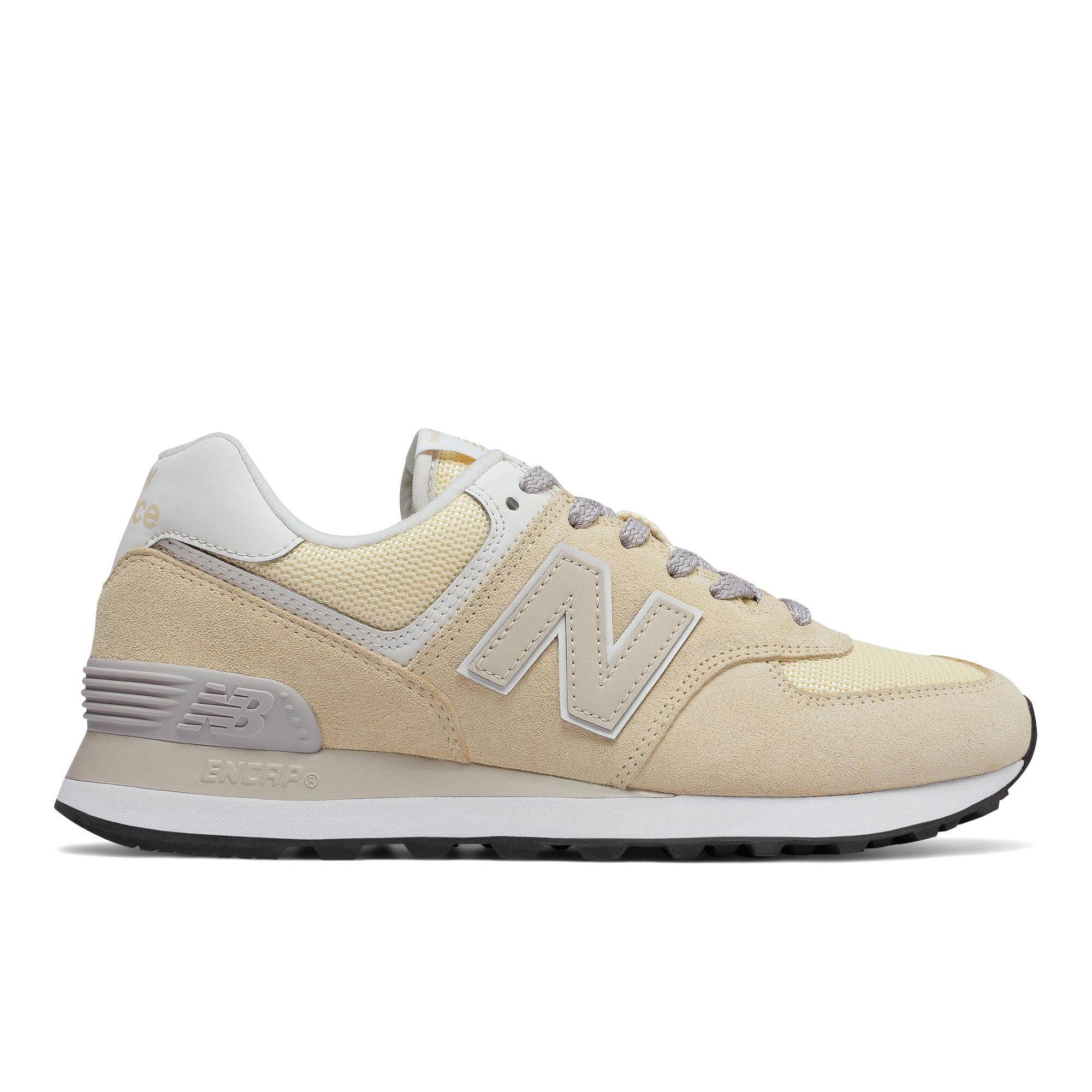 new balance wl574 womens yellow