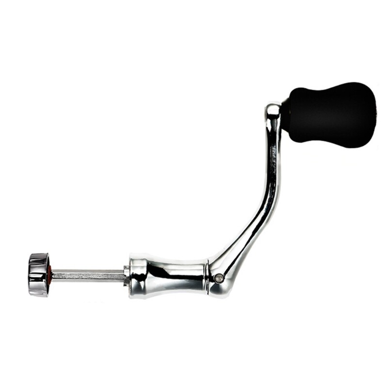 Fishing Tools Spinning Reel Handle Metal Fishing Spinning Reel Crank Handle Replacement Part Fishing Rotatable Grip Knob