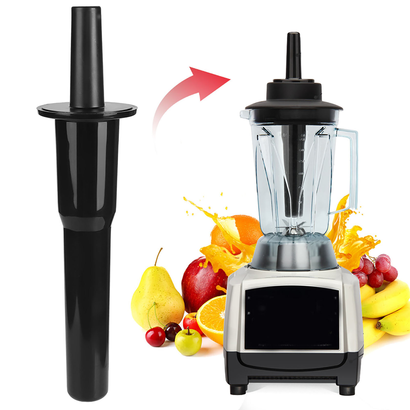 Tamper Blender Accessory Blender Accelerator Plastic Stick for Vitamix Blender Replacement Parts