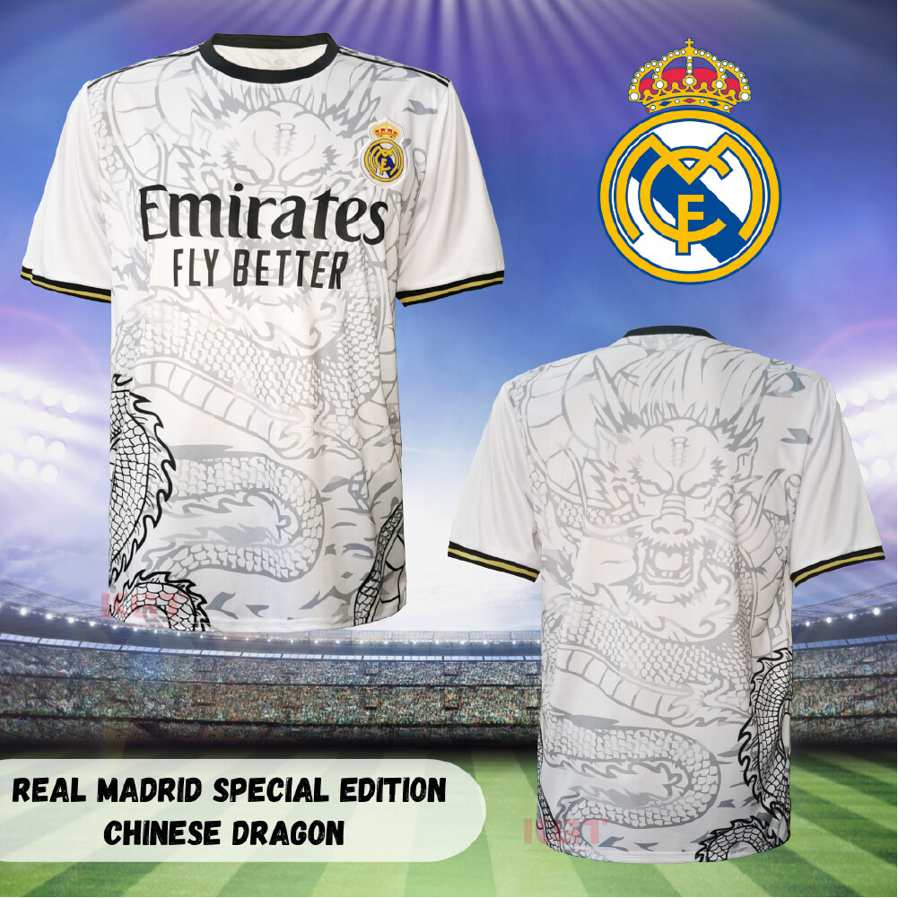 Football Jersey Real Madrid Jersey Special Edition Chinese Dragon