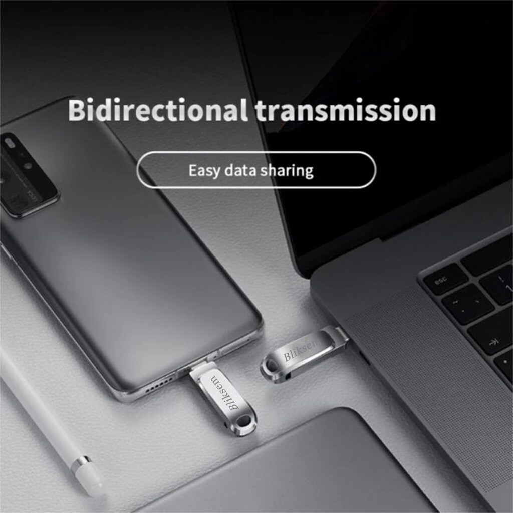 Bliksem Type-C Ổ USB Flash 32GB 64GB 128GB cho TYPE-C PC USB tốc độ cao Ổ USB Flash 128GB USB 2.0 TYPE-C 32GB 64GB ổ USB nhỏ