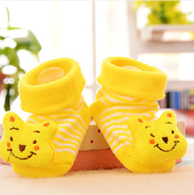 Teeker ถุงเท้าสำหรับเด็กแรกเกิด,ถุงเท้าสไตล์การ์ตูนน่ารักสำหรับเด็ก0-12เดือน
