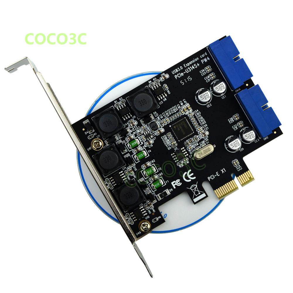 Gazechimp 54mm Express Card ExpressCard to 2Port USB 3.0 Internal Adapter D720202 Chip
