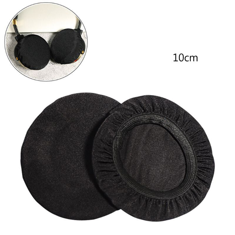 2 cái đàn hồi miếng đệm bọc tai nghe có thể giặt Earcup bảo vệ tai nghe vỏ bọc chống bụi cho On-Ear Headphone