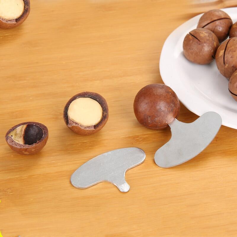 5pcs Hawaiian Fruit Opener Device Mini Crackers Nut Sheller For Macadamia Walnut Hazelnut Walnut Key Kitchen Tool Drop Ship