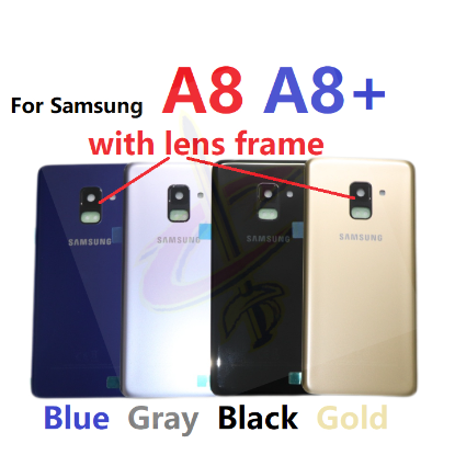 Ốp lưng thay thế cho Samsung Galaxy A8 Plus A8 + 2018 A530 A730 mặt kính sau