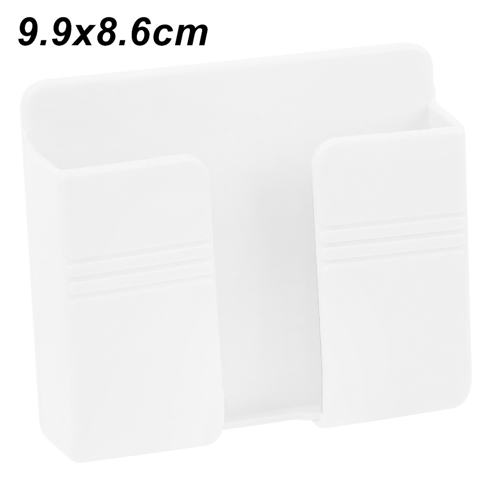 Wall Phone Charging Holder Socket Storage Shelf Universal Stand Display Support Hanging Bracket Hooks Dock