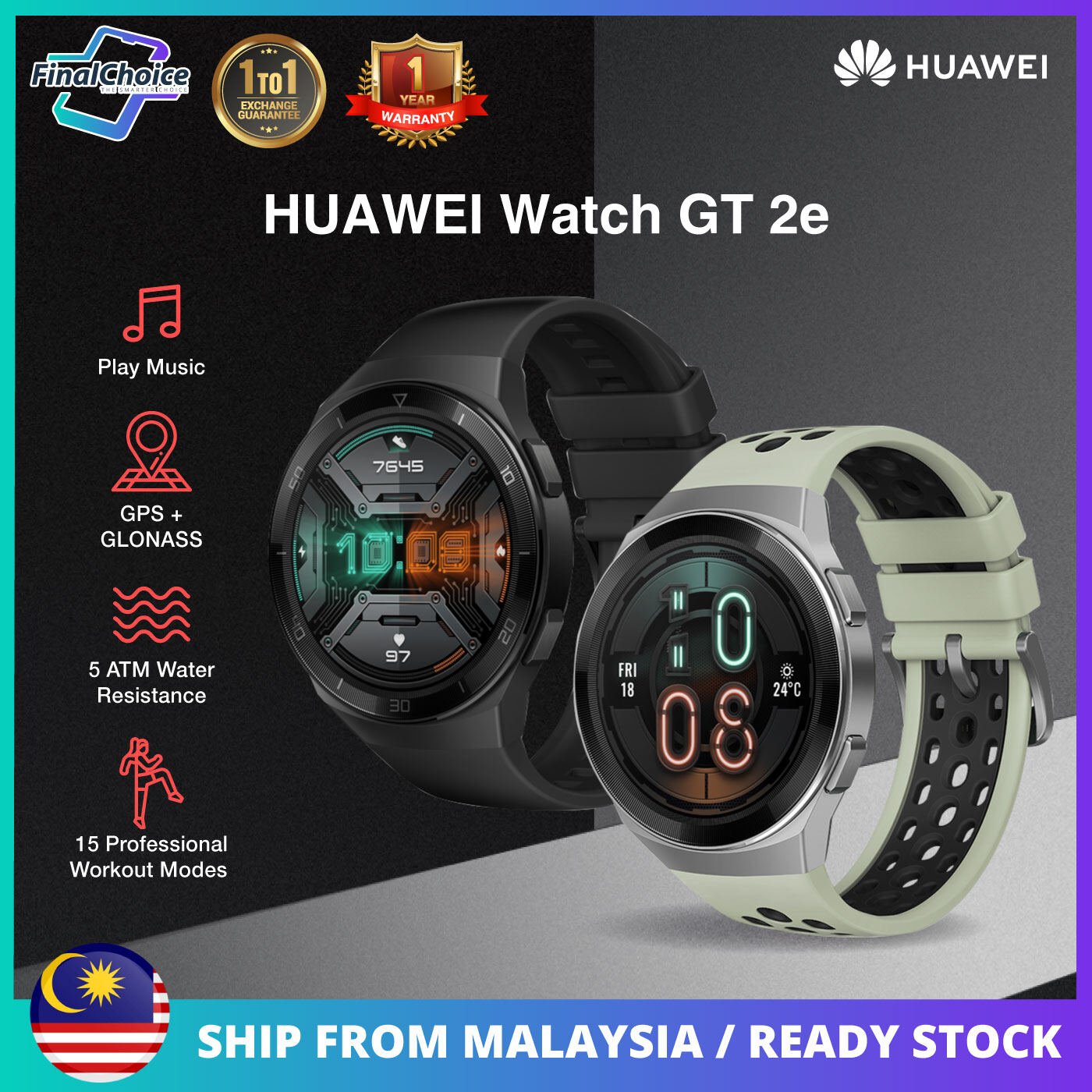 huawei watch gt bluetooth music