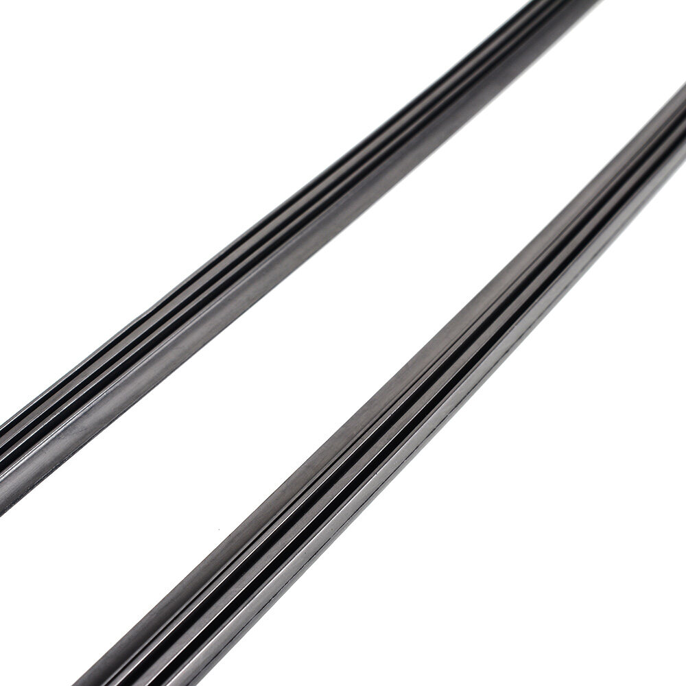 BOKALI 2 Chiếc Lưỡi Gạt Nước Kính Chắn Gió Không Khung Bằng Cao Su Thông Dụng 28 Inch 6Mm Thay Thế