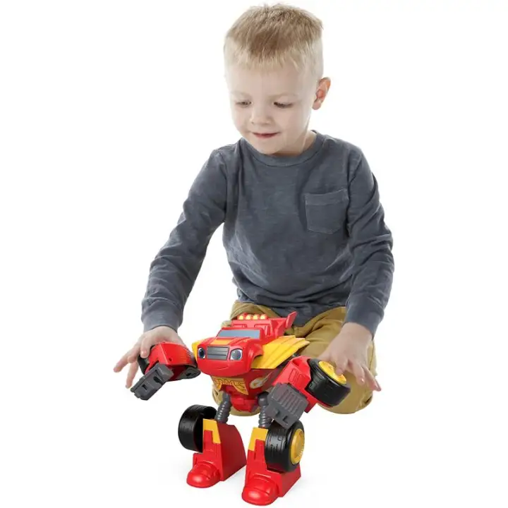 nickelodeon blaze and the monster machines transforming robot rider blaze