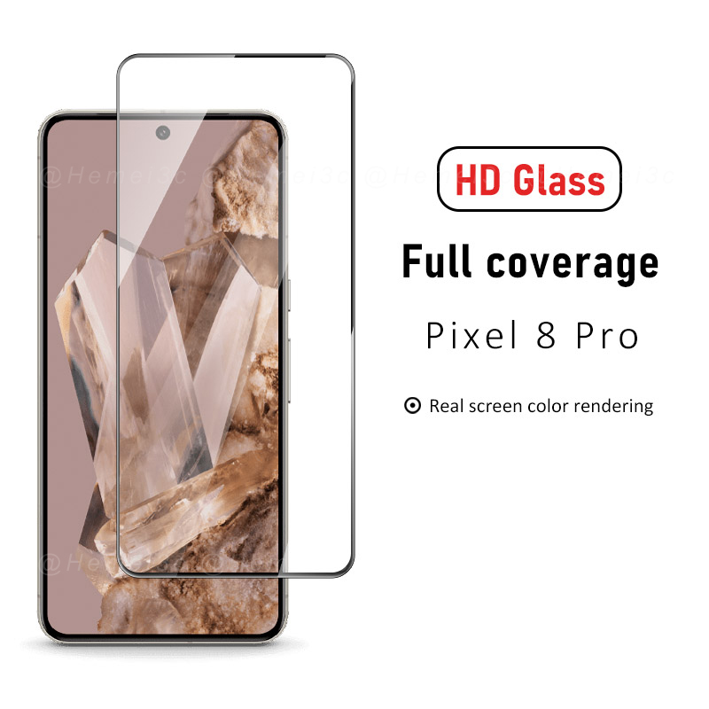For Google Pixel 8 Pro HD / Matte Full / Non-full Coverage Explosion-proof Tempered Glass Screen Protector