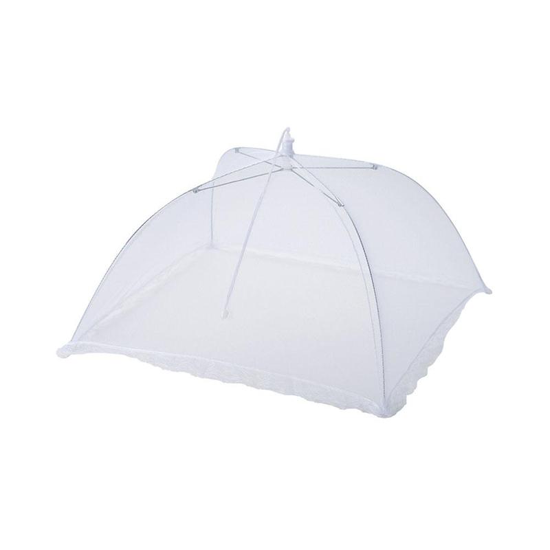 Folding Mesh Table Cover Insect-proof Food Vegetable Fruit Umbrella Tent Meal Dish Net Kitchen Accessories