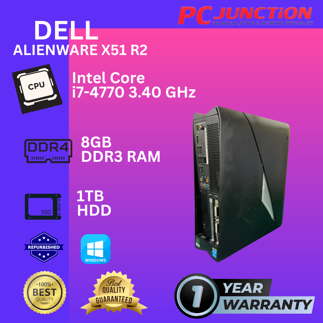 DELL ALIENWARE X51 R2 (INTEL CORE i7 4th GEN/8GB DDR3/1TB