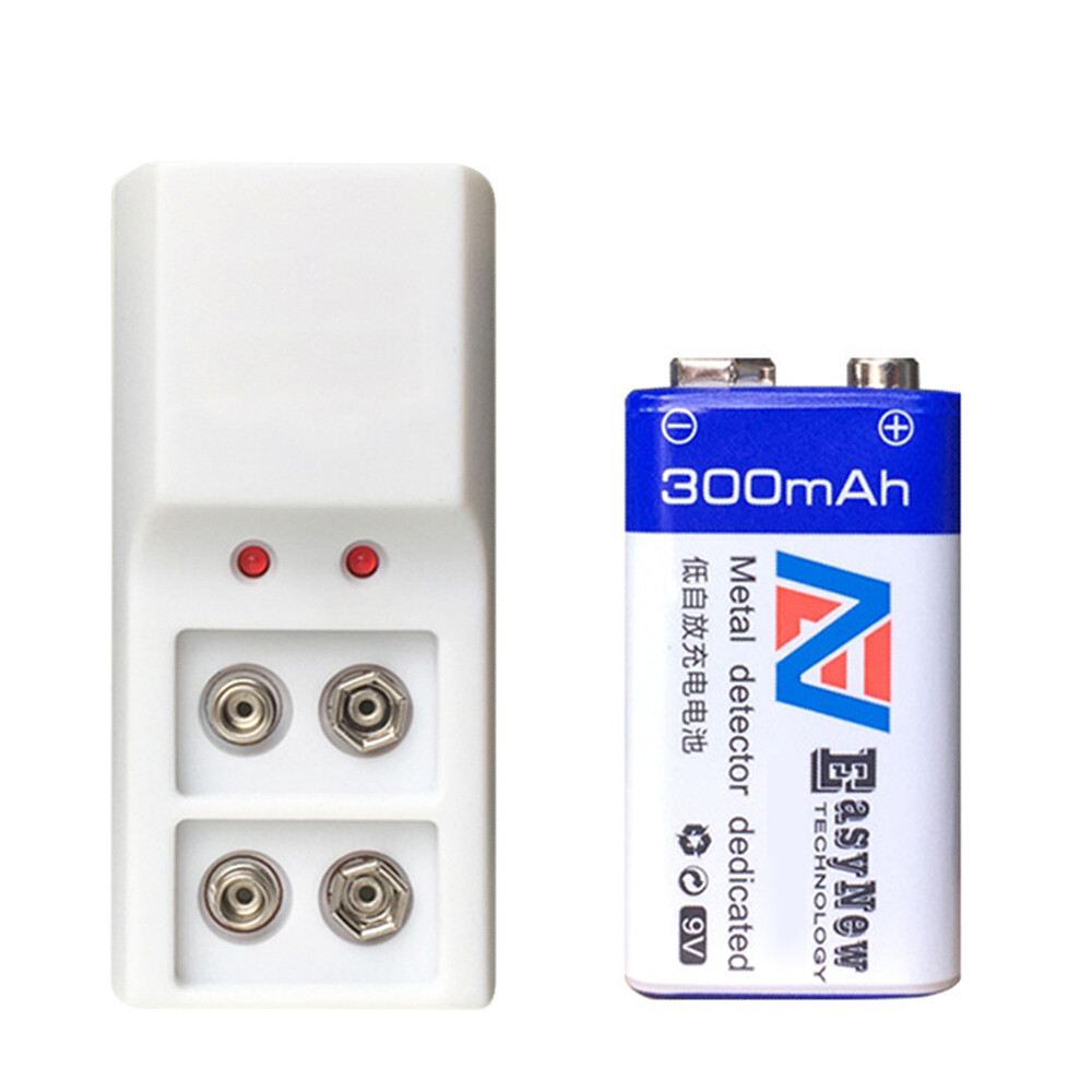 9V multi-function battery charger Ni-MH charger
