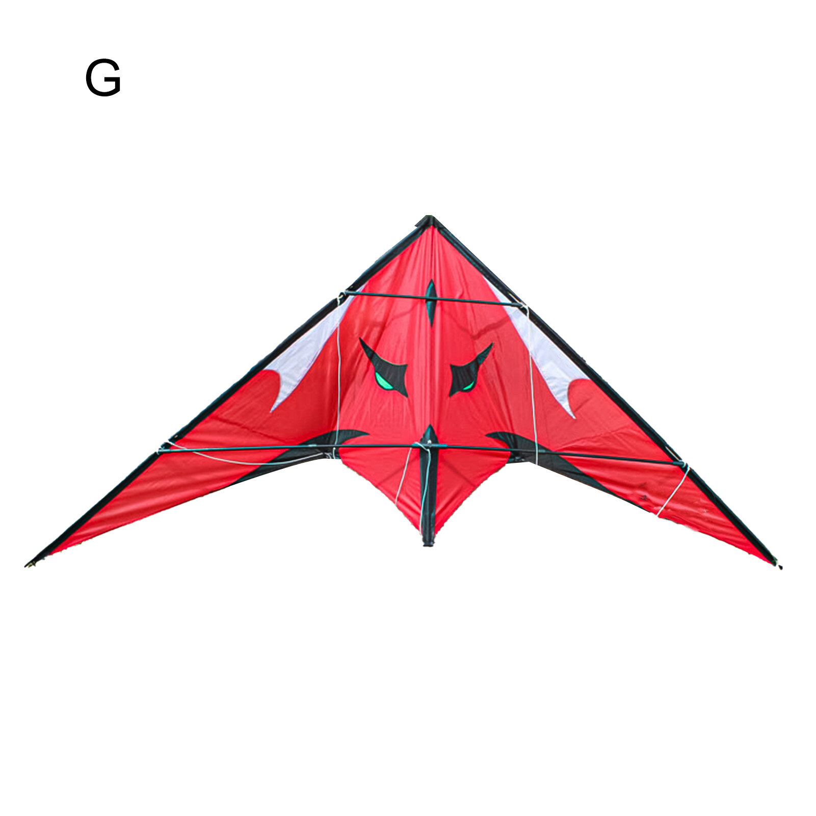 Kite Colorful Large Sound 1.2M Triangle Stunt Kite for Playing