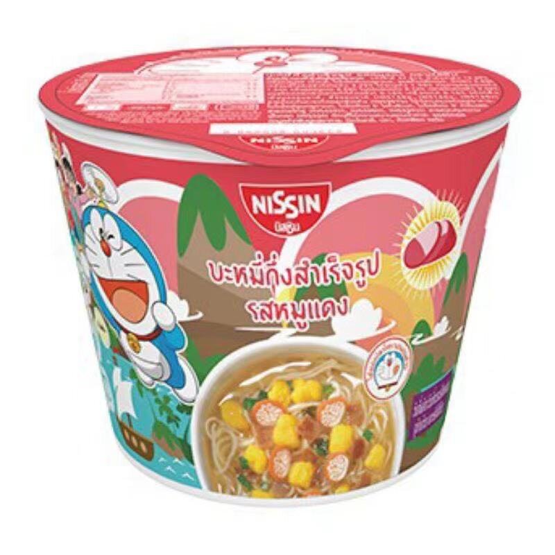 Cheap Nissin Mini Cup Doraemon Instant Noodles Crab Flavour 40 g. x 6 pcs